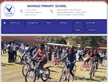 Tablet Screenshot of nkhwazischool.org